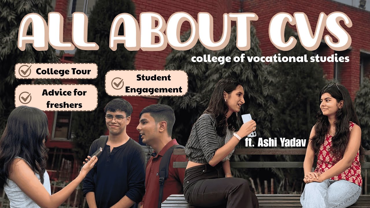 Beyond the Stereotypes: Life at CVS (DU) | Campus Life, Societies and Tips ft. @aashi.yadav18