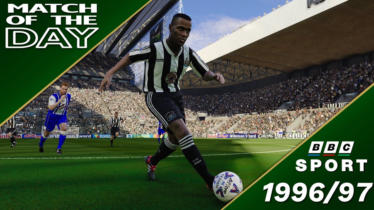 MATCH OF THE DAY | Newcastle v Sheffield Wed & Man Utd v Blackburn Rovers | 1996/97 Season PES 2021
