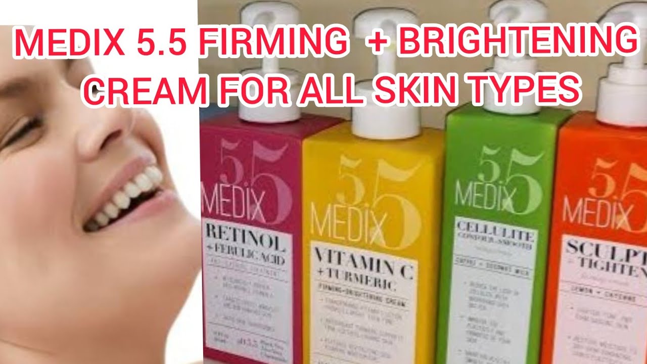 Обзор осветляющего крема Medix 5.5 с витамином С и куркумой #Осветление #безупречная кожа