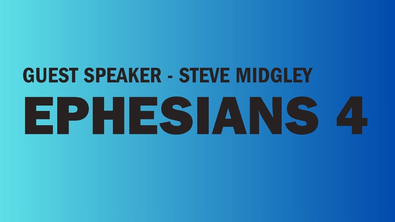 Redeemer Church Plymouth UK | Sunday Service - Guest Speaker Steve Midgley | 25.01.26