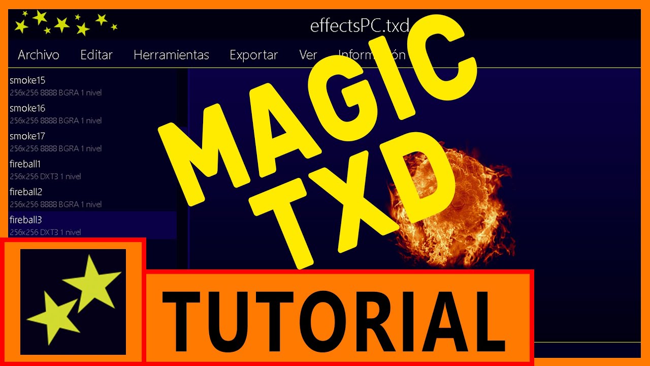 COMO EDITAR ARCHIVOS TXD * DOMINA MAGIC TXD Edici&oacute;n de texturas desde cero.