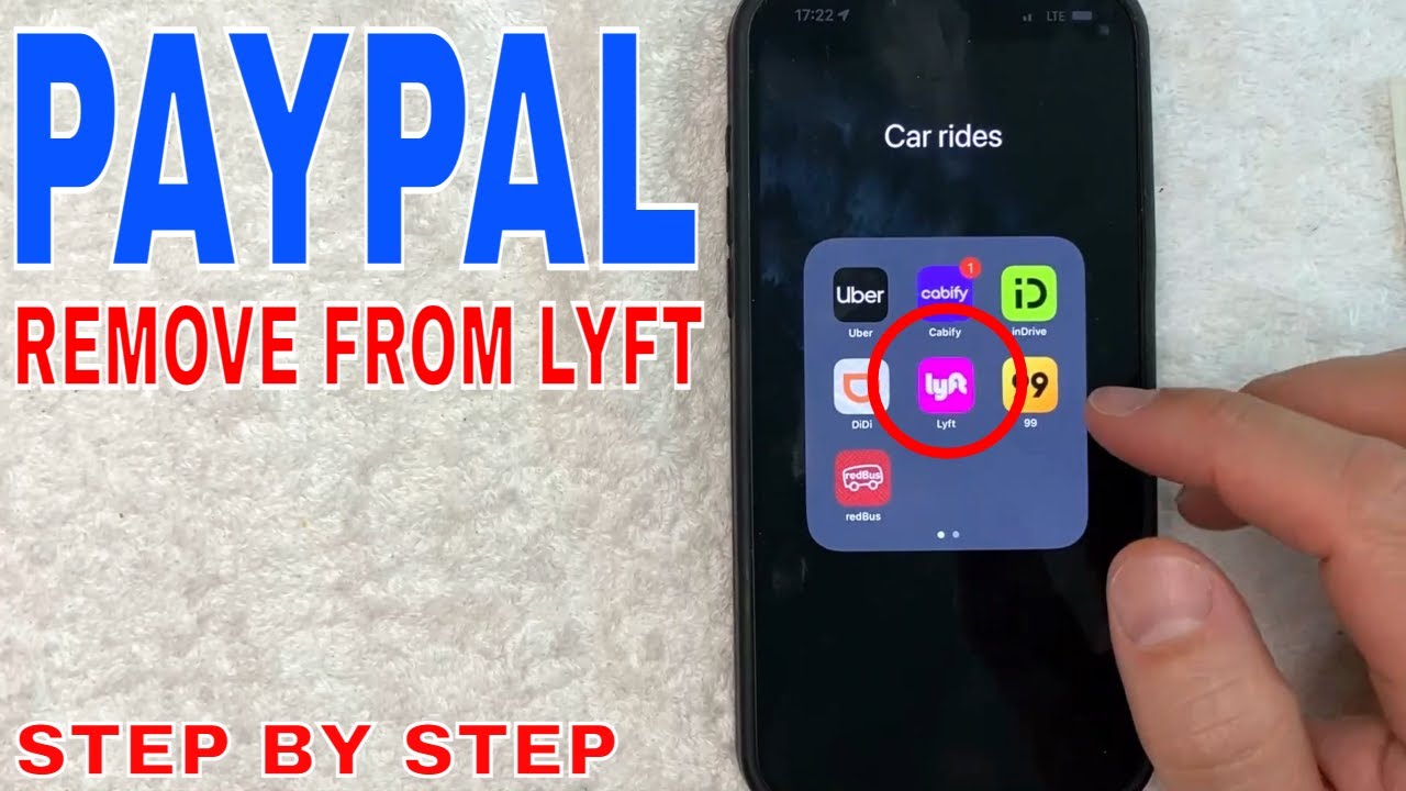 ✅  How To Remove Disconnect Paypal From Lyft 🔴