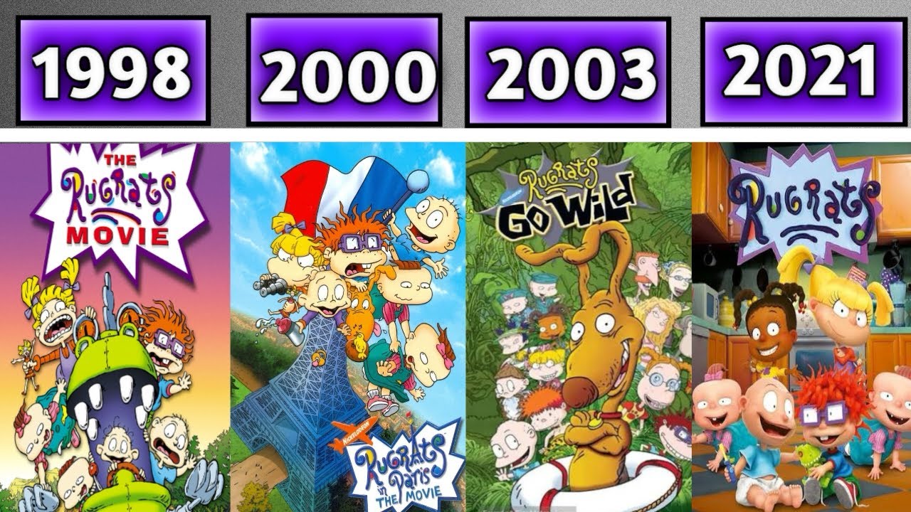 All Rugrats Movies and Series (1990-2021)