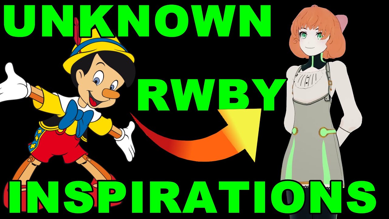 RWBY UNKNOWN Character Inspirations | Volume 1-3 | - EruptionFang
