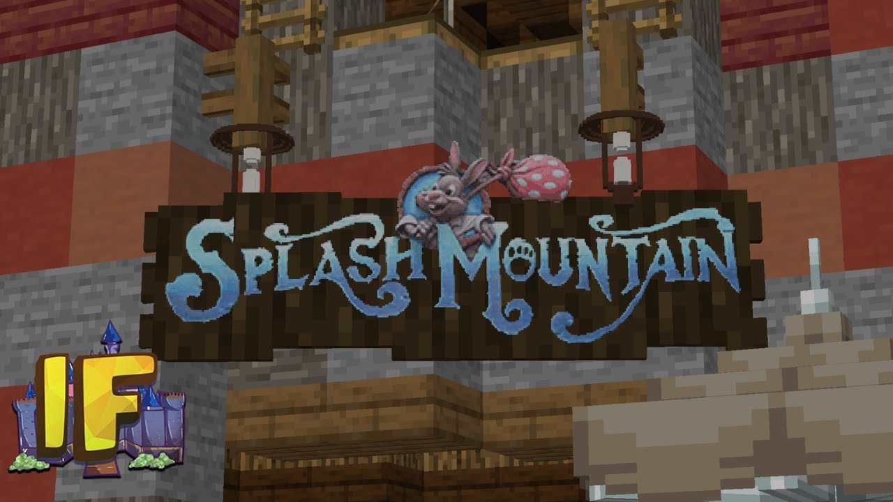 Disneyland Splash Mountain Recreation | ImagineFun Minecraft 2025