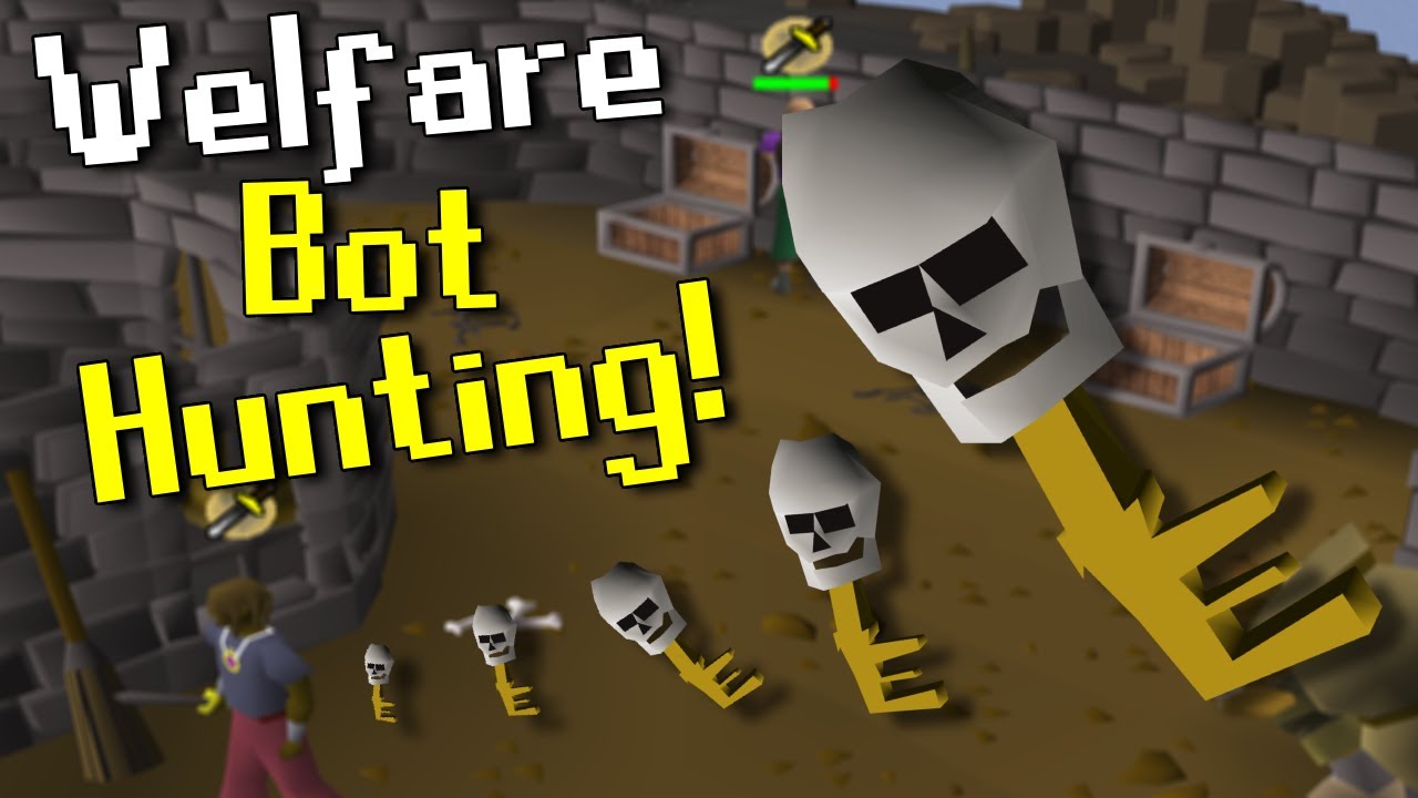 Pking bots to afford a bond #osrs