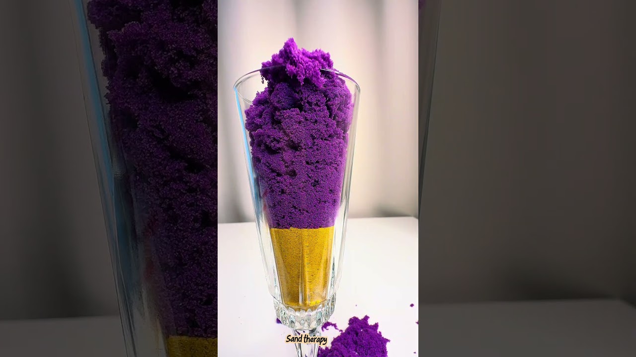 Very Satisfying and RelaxingCompilation 13 KineticSand ASMR #asmr #kineticsand #creative