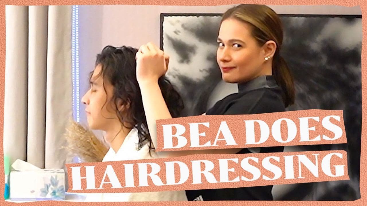 Bea Does Hairdressing | Bea Alonzo
