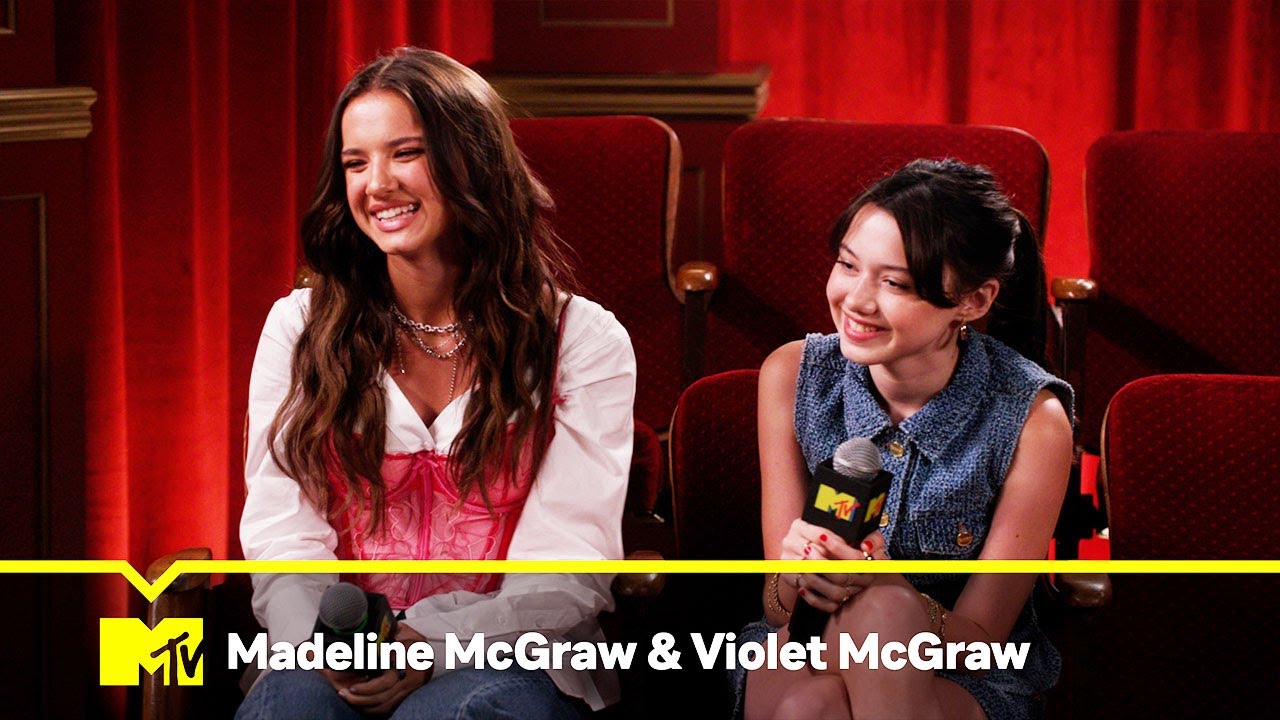 Madeline & Violet McGraw Chat Horror Movies at SDCC