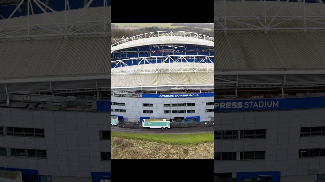 🔵⚪️UNSEEN: Compilation of 4k Drone Shots from Brighton & Hove Albion FC&rsquo;s The AMEX Stadium 📹