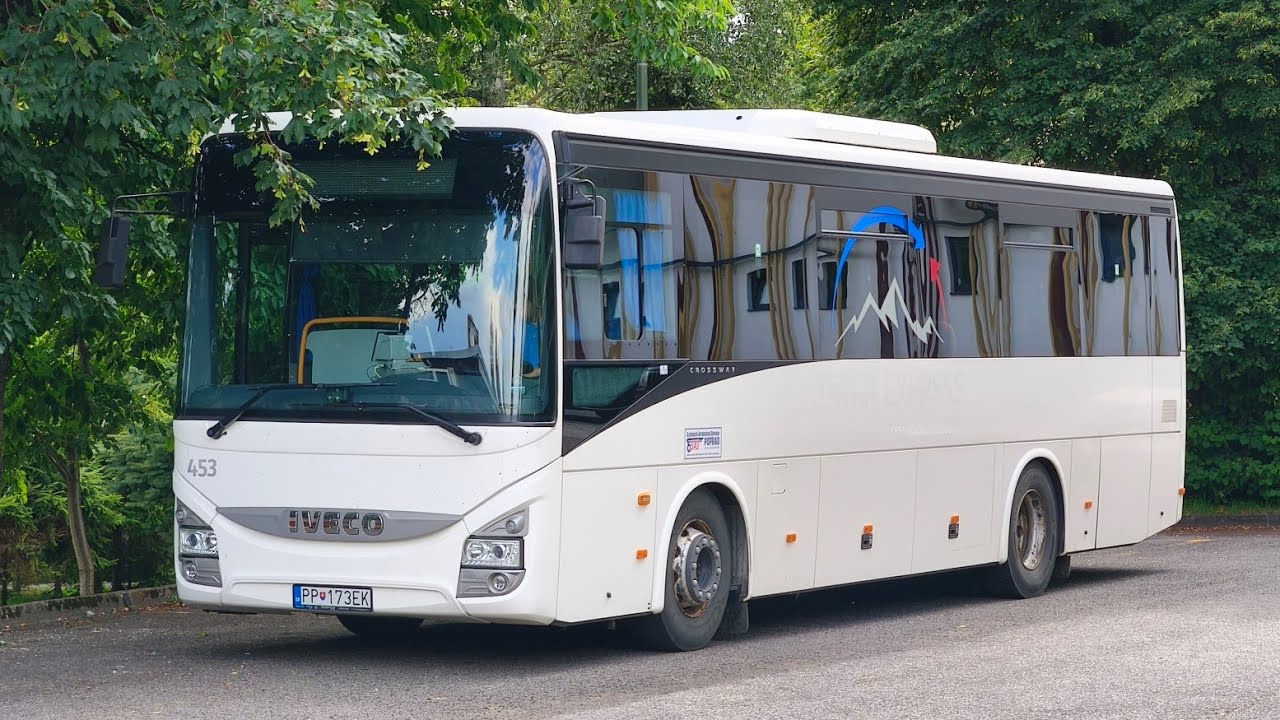 Iveco Crossway Line 10,8M • PP-173EK, #453 • SAD Poprad | RAD Prešovský kraj