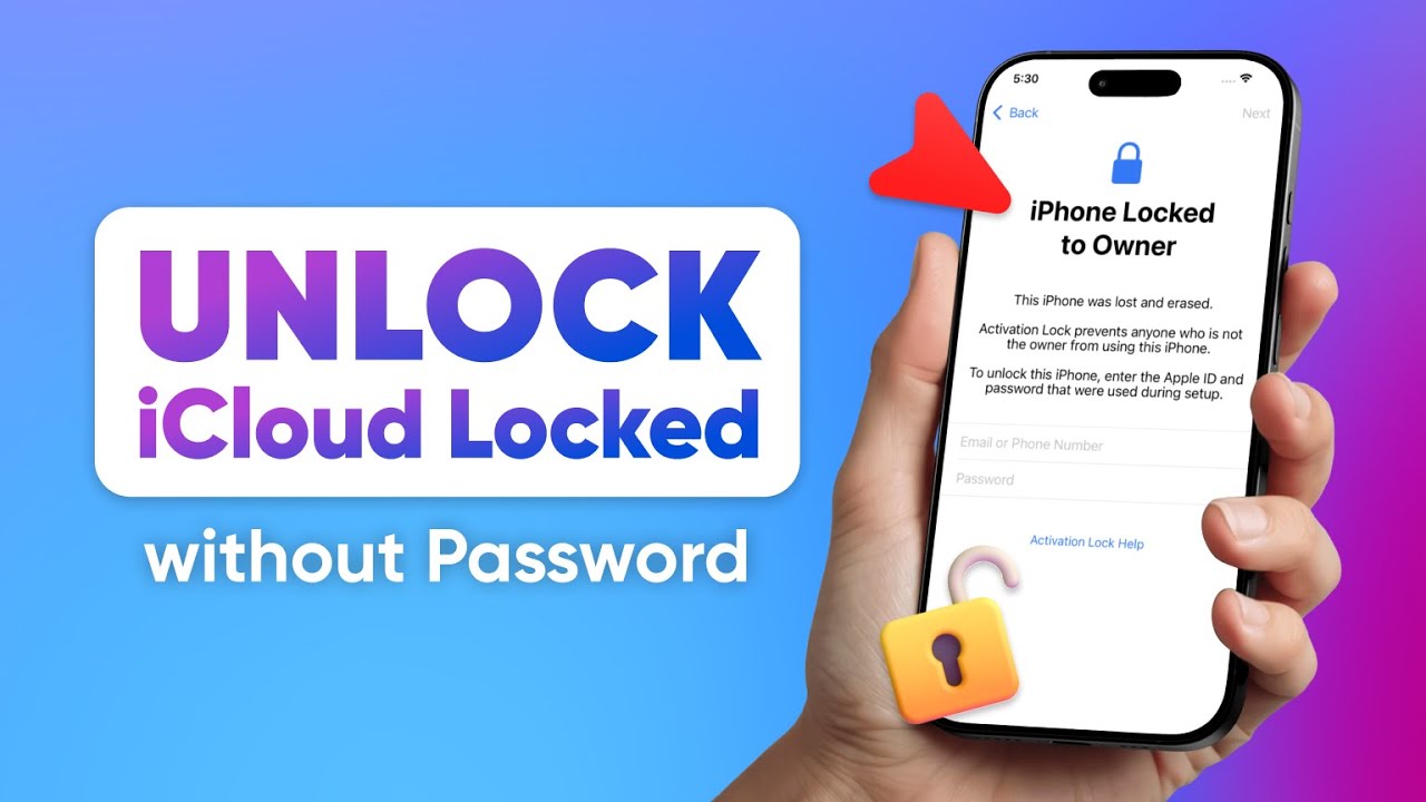 How to Unlock iCloud Locked iPhone Without Apple ID Password [2025 Guide]
