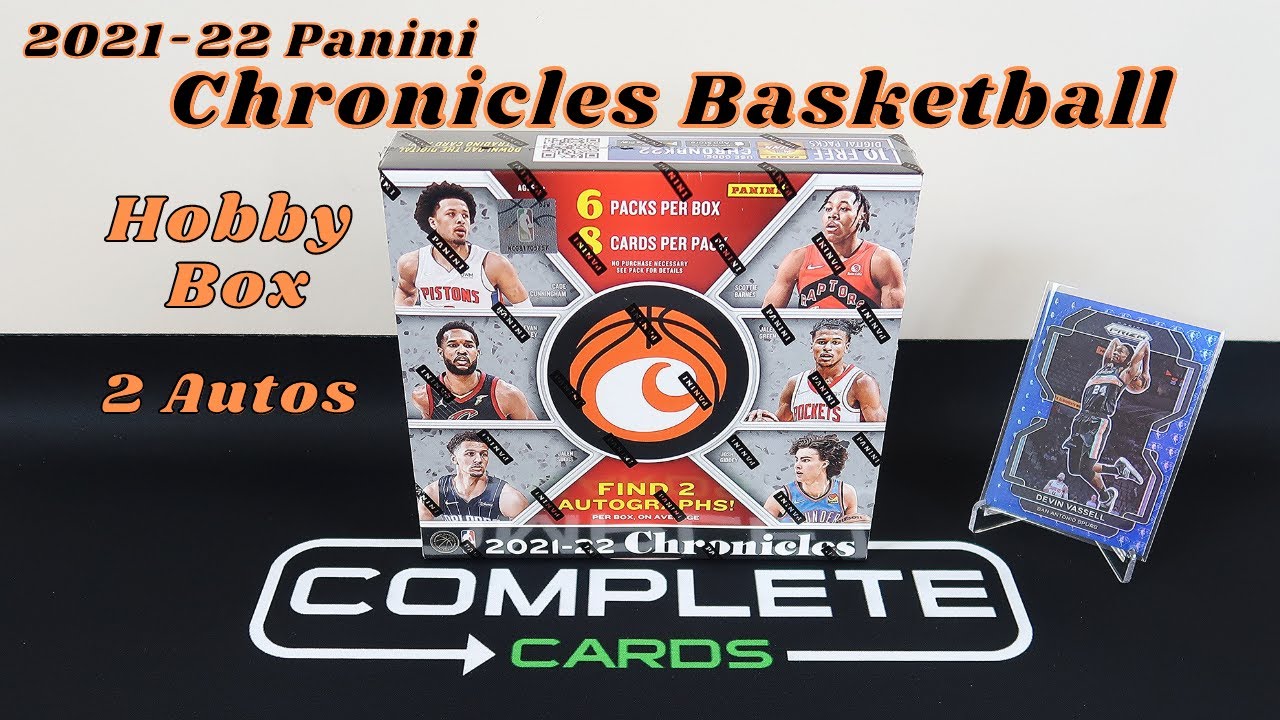 Super Sleeper box; 2021-22 Panini Chronicles Basketball Hobby Box opening