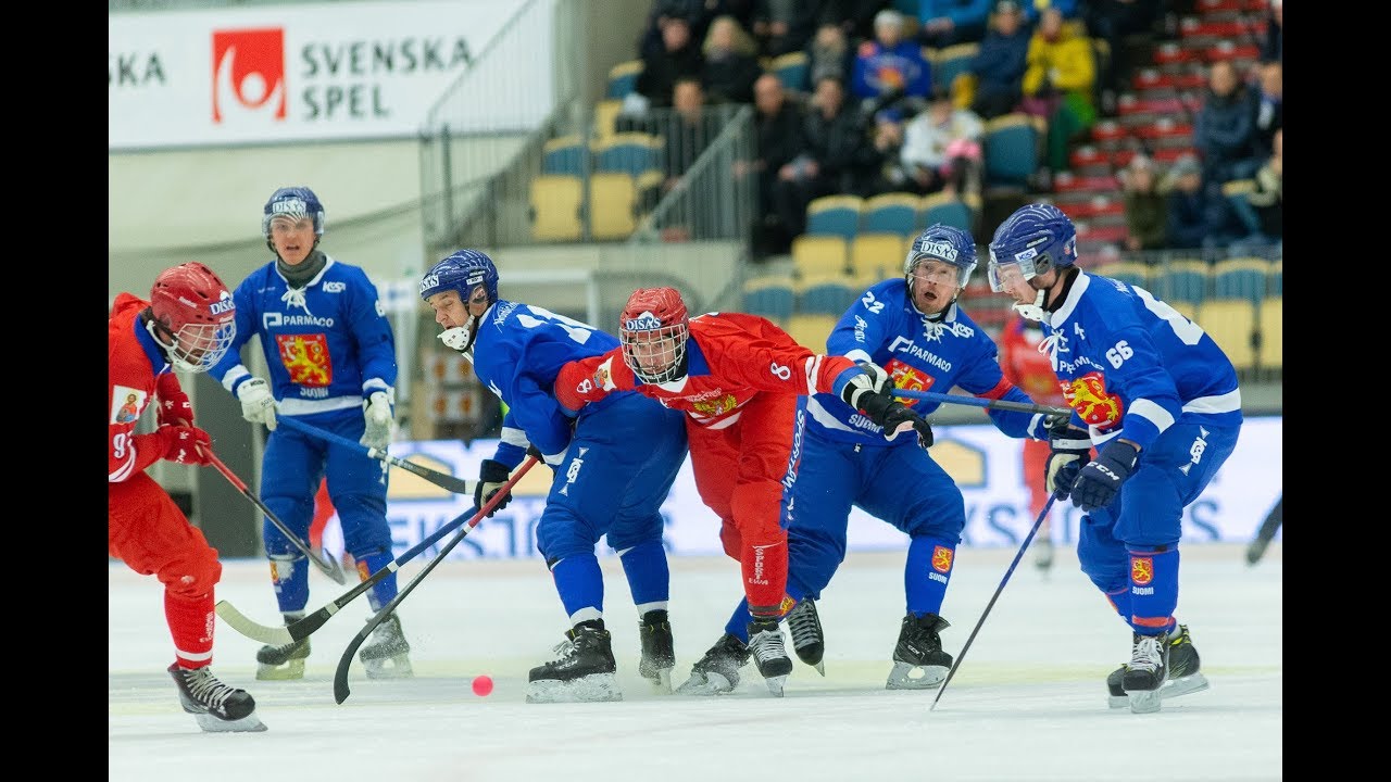 Чемпионат Мира по хоккею с мячом 2019, Полуфинал (Россия - Финляндия)