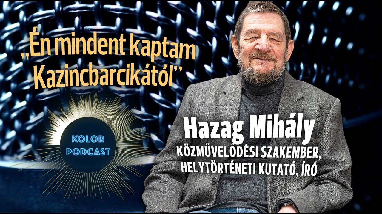 „Én mindent kaptam Kazincbarcikától” – beszélgetés Hazag Mihállyal