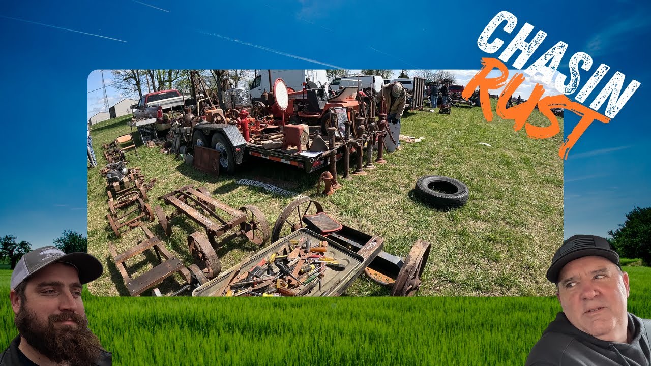 Exploring the Treasures of a Vintage Steam & Gas Engine Swap Meet!