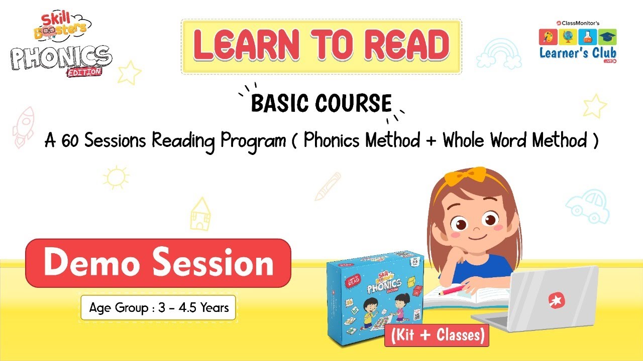 Learn To Read - Basics Program - Demo Session | ClassMonitor
