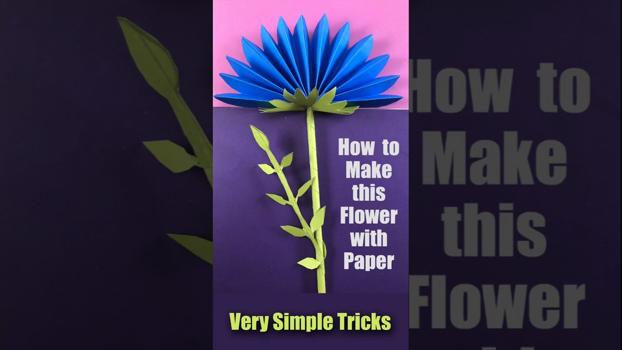What's the BEST way to Make a Paper Flower?