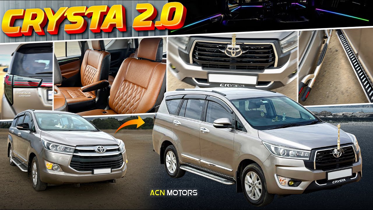 Преображение роскошного внедорожника &mdash; обновление Innova Crysta в ACN Motors🔥