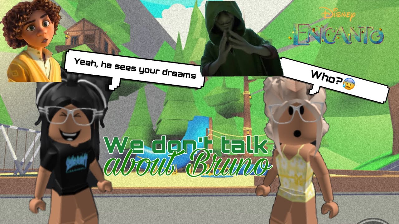 We don’t talk about Bruno (From “Encanto”)🤫💚 | Roblox Prank Lyrics
