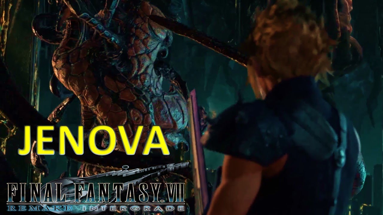 Final Fantasy 7 Remake - Jenova Dreamweaver Boss Fight