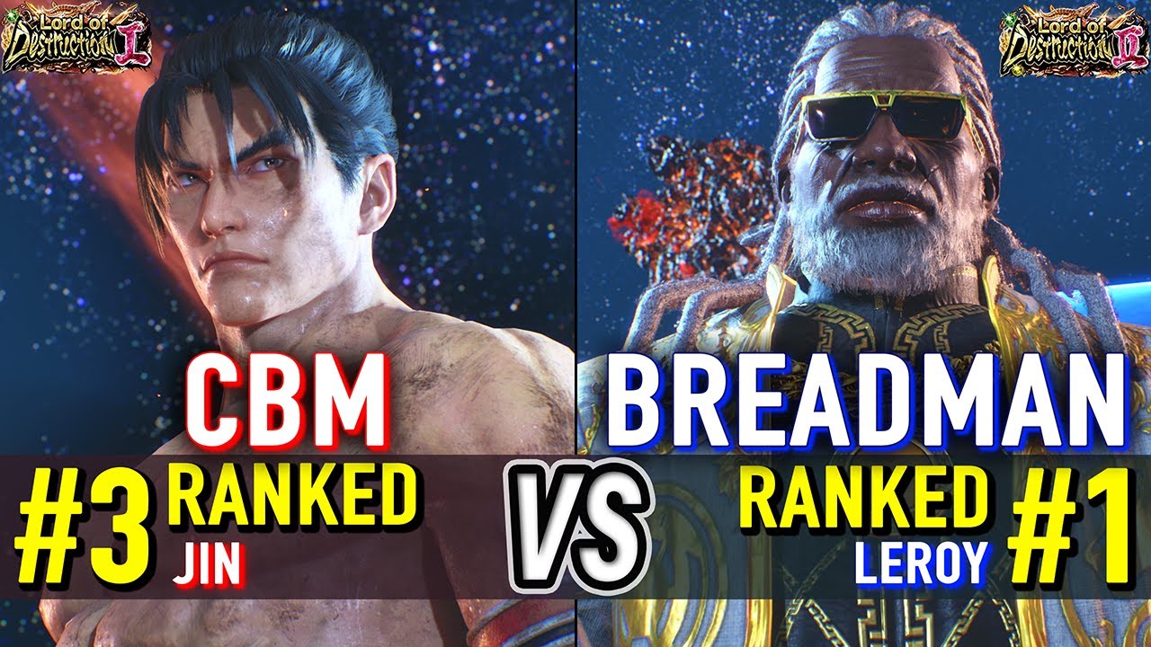 T8 🔥 CBM (#3 Ranked Jin) vs BREADMAN (#1 Ranked Leroy) 🔥 Tekken 8 High Level Gameplay