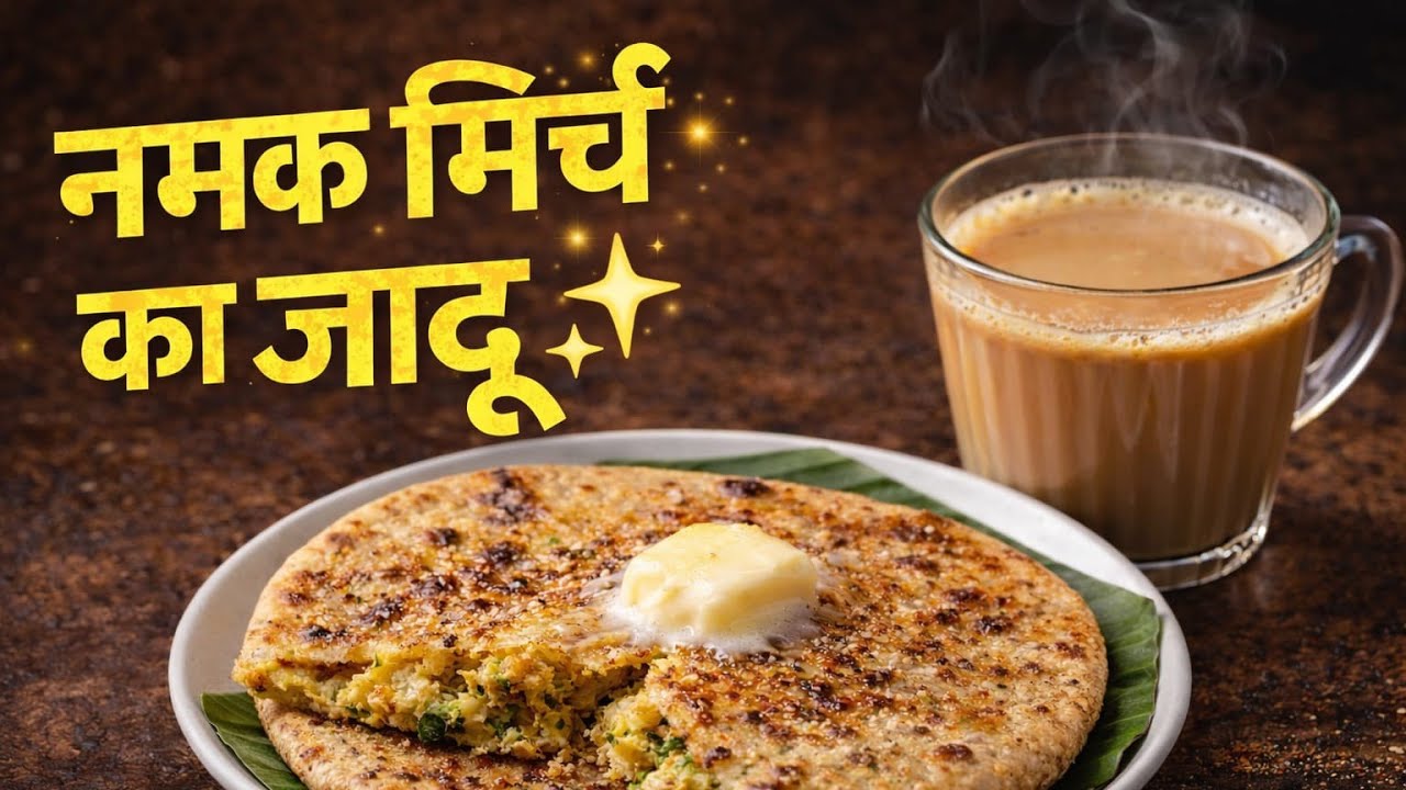 नमक मिर्च का जादू ✨ | चाय के साथ गरमा गरम पराठा 😋 | Roj Ki Kahani