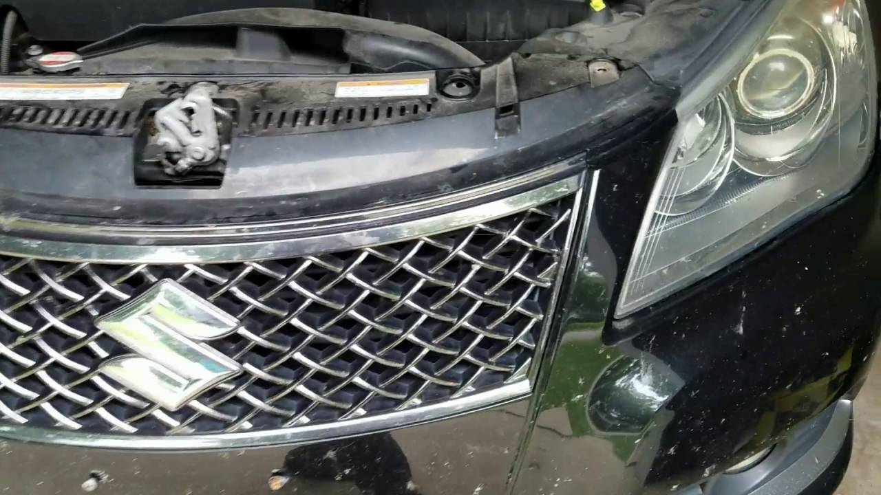 How to replace headlights in a Suzuki Kizashi