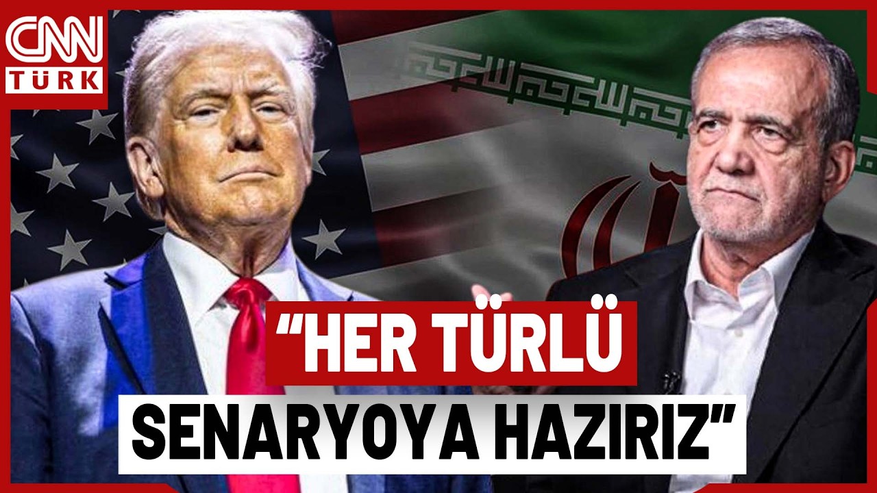 SON DAKİKA🚨İran Lideri Pezeşkiyan’dan ABD’ye Çok Net Mesaj: 