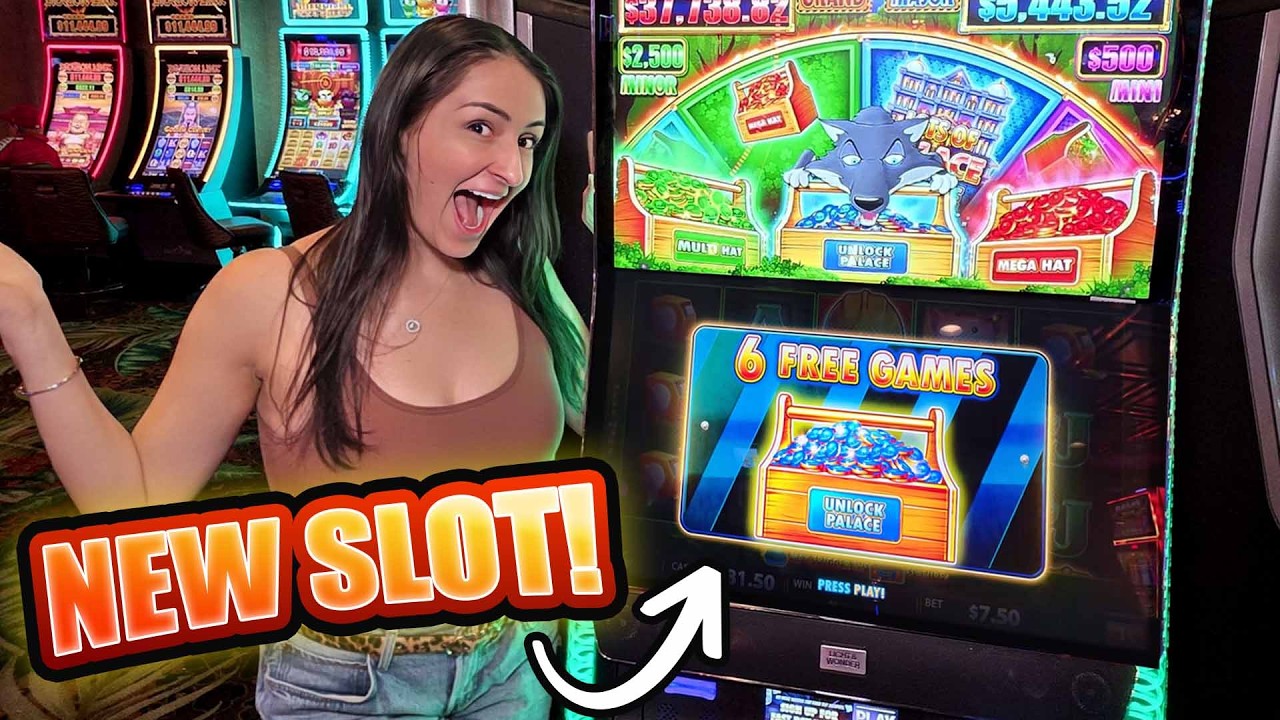 We Hit One of the Rarest Bonuses On A New Slot Machine!