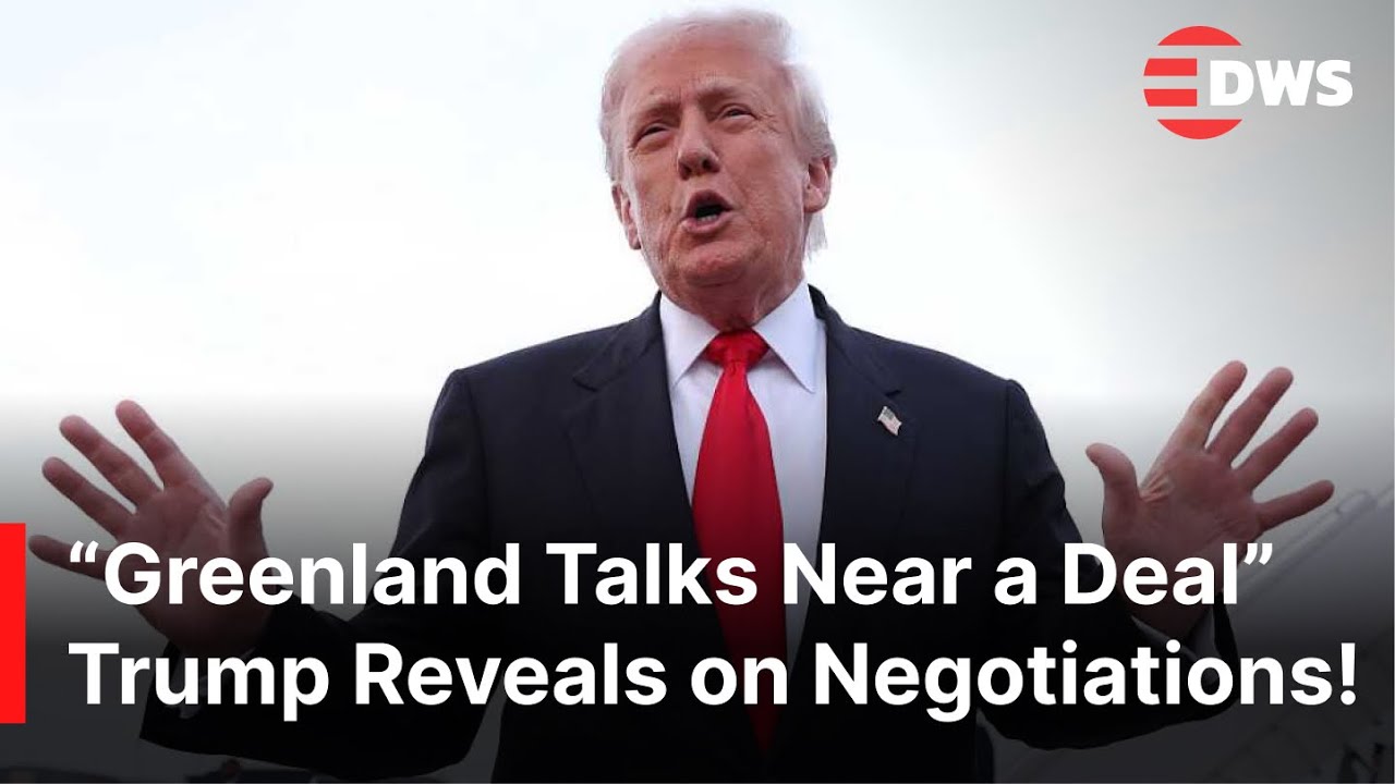 FULL REMARKS: Trump Says Greenland Negotiations Underway and ‘Close to Agreement’ | DWS News | AC1Z