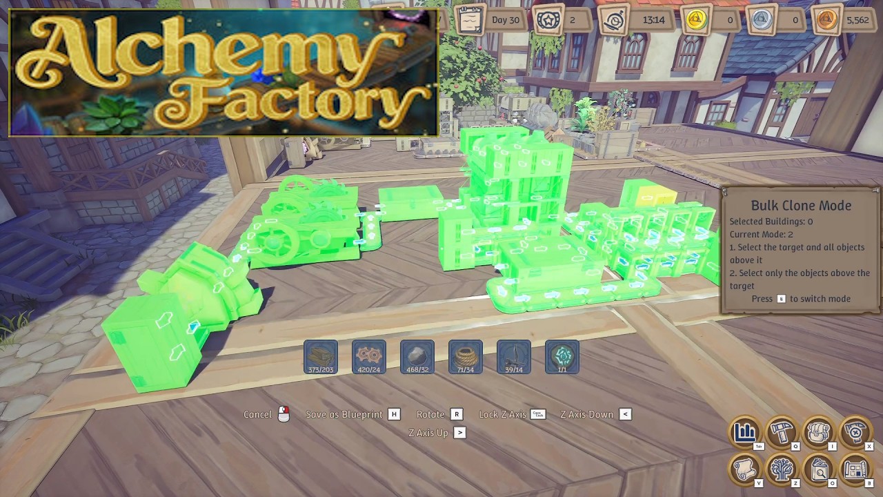 Blueprints are Pretty OP! Alchemy Factory