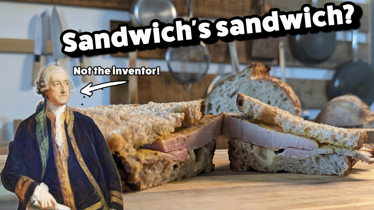 You were told LIES about the History of the Sandwich