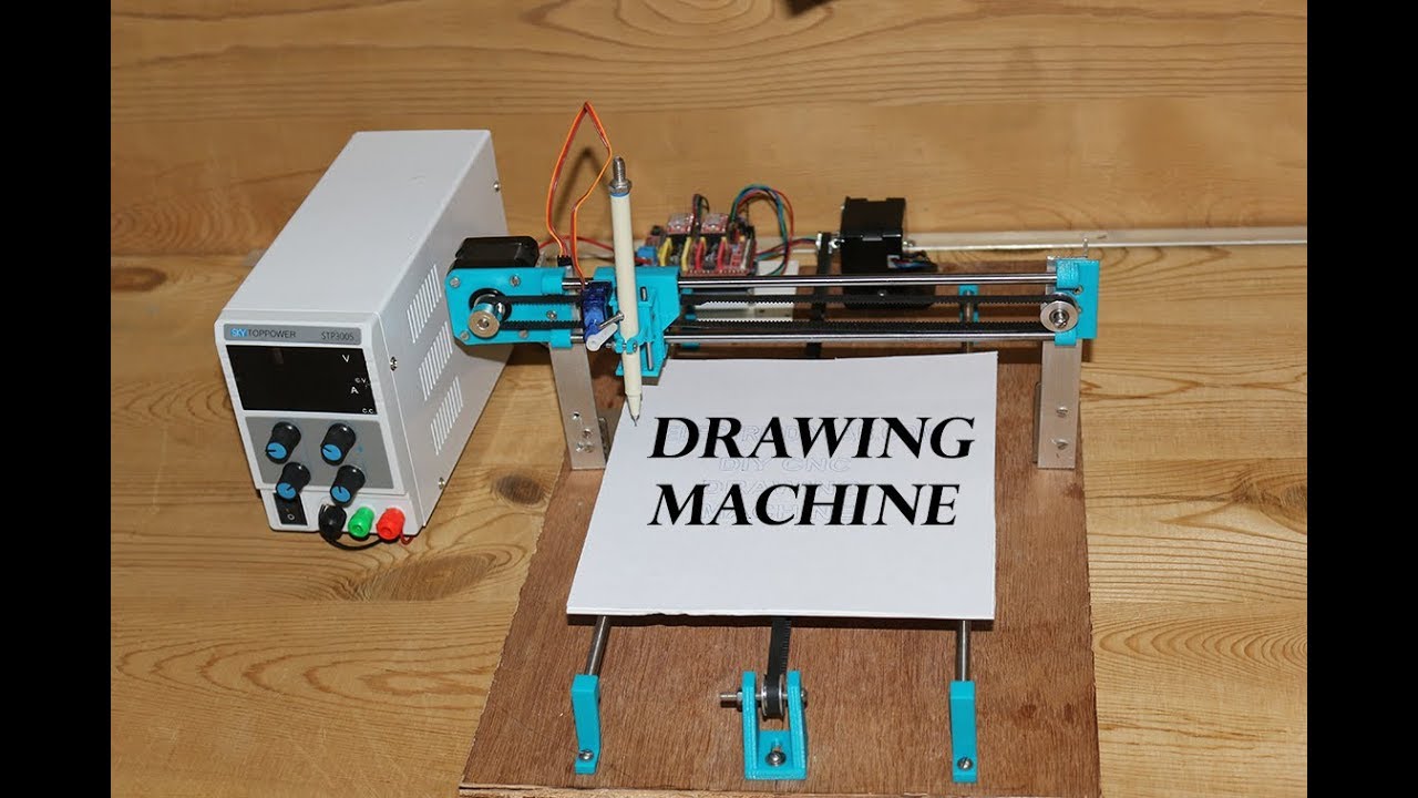 DIY CNC DRAWING MACHINE | GRBL BASED CNC MACHINE