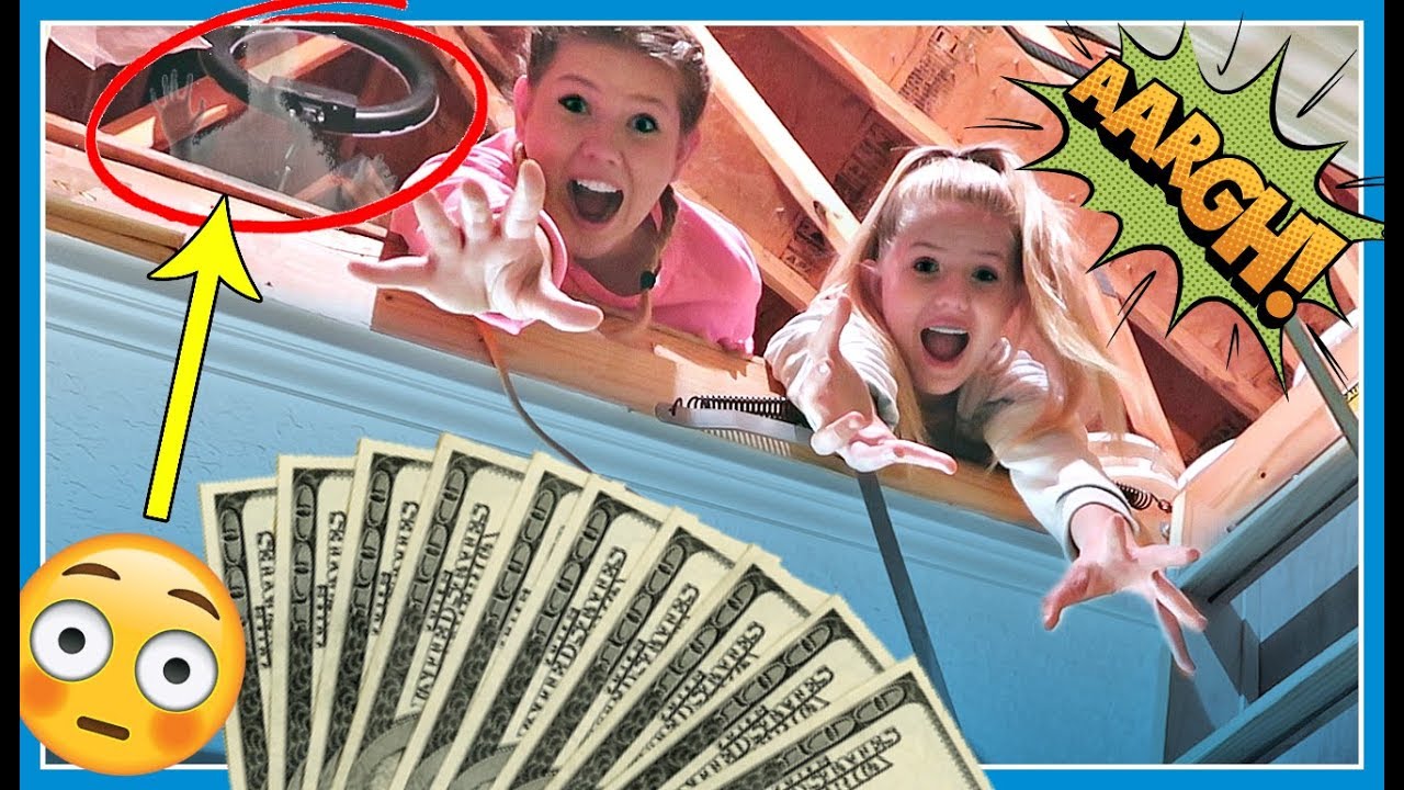 Last To Leave the Attic Wins $1000| teen Version of the Mr Beast Challenge | Taylor and Vanessa