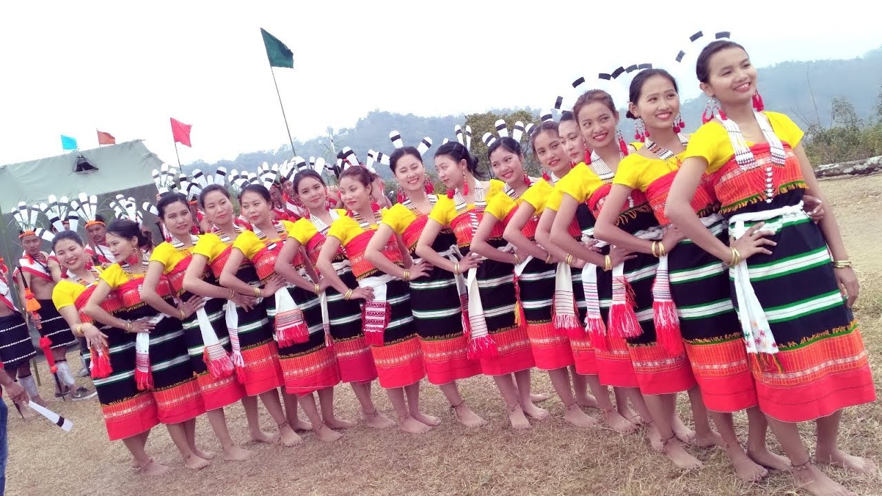 #Liangmai, Beautiful Liangmai Naga Cultural Dance