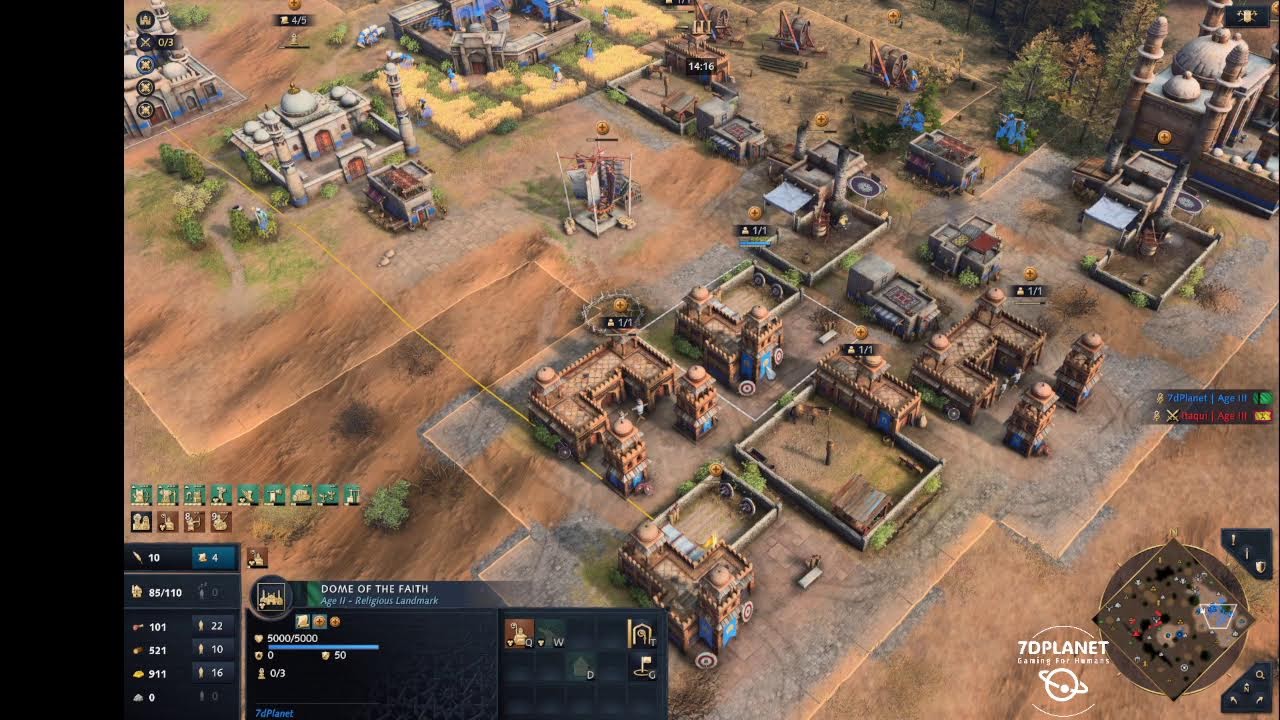 Age Of Empires IV 1v1 Ranked Battle Match