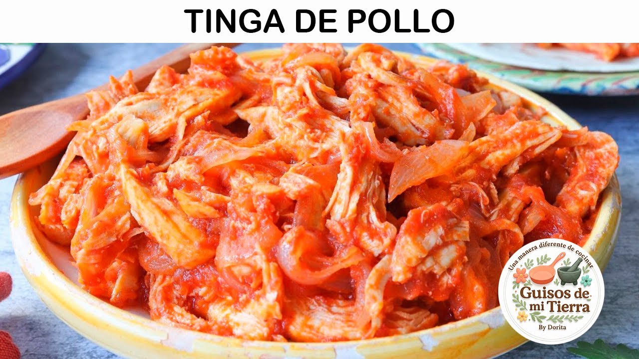 Tinga de Pollo 🐔🌶️| Guisos de mi tierra