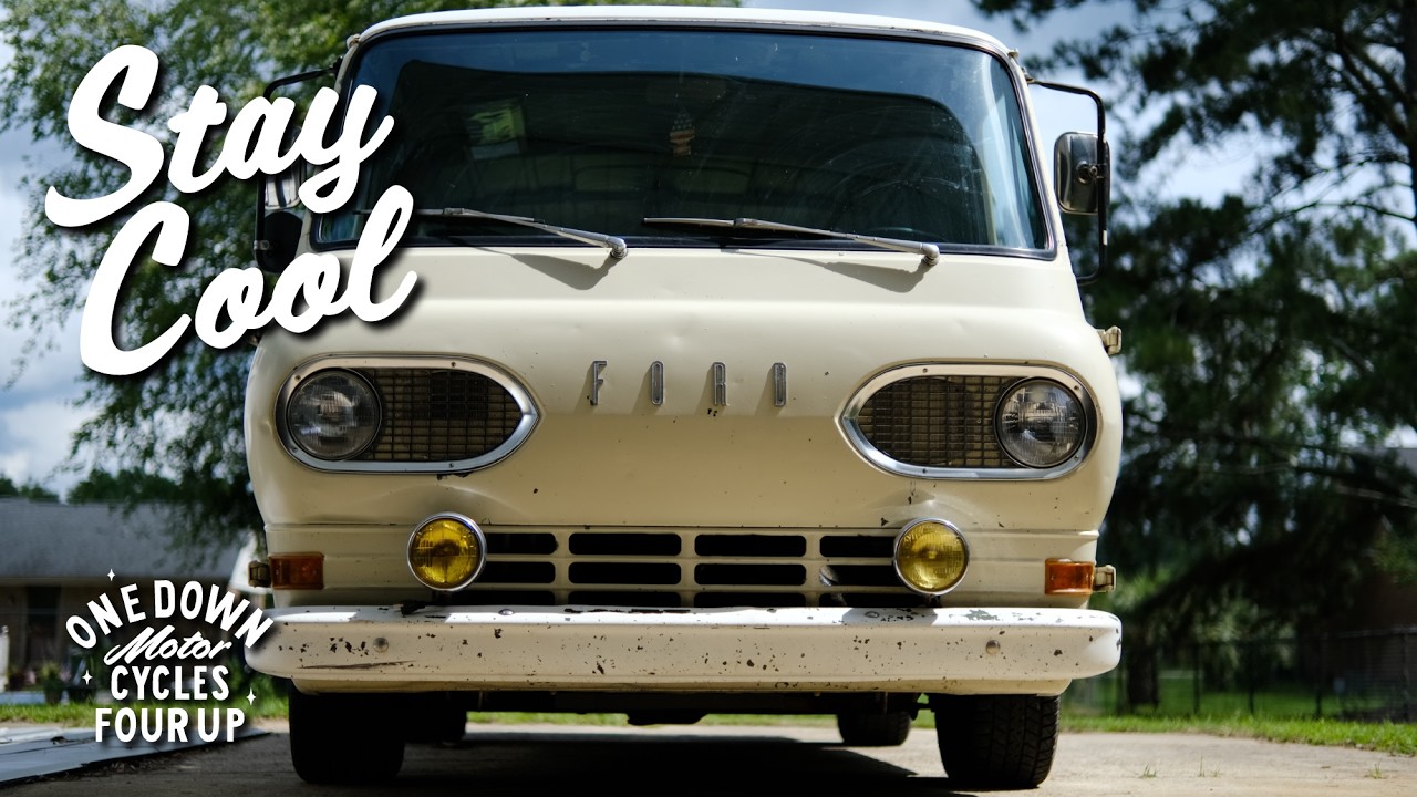 Keeping Our Vintage Van Classic Car Cool Aluminum Radiator Fan Shroud | Subtitles
