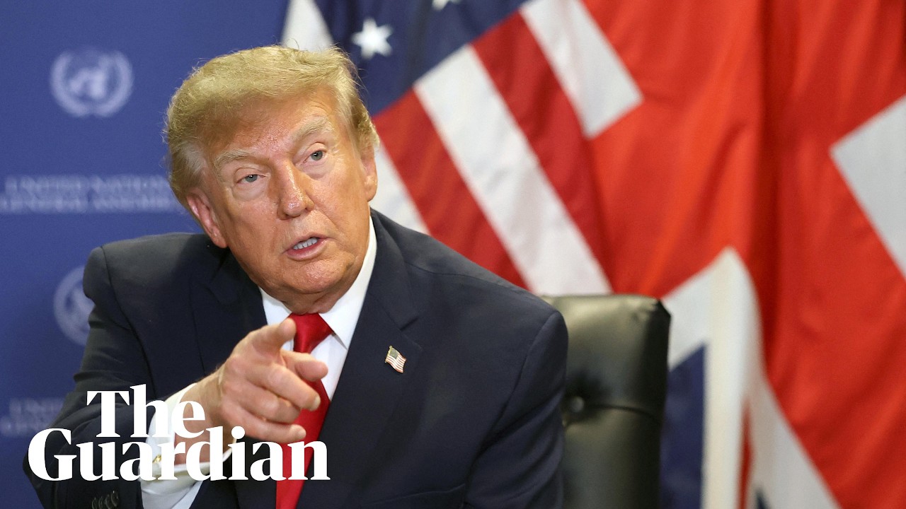 Guardian political editor asks Trump about Iran war economic consequences