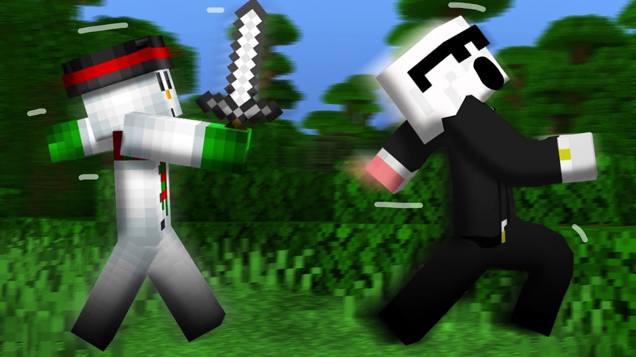 Minecraft, BET Sniegius Bando Mane NUŽUDYTI!!