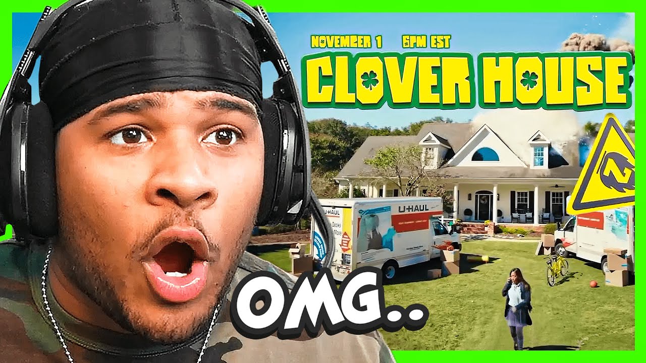 Fanum Reacts to The New Clover Crib Reveal🍀🏡
