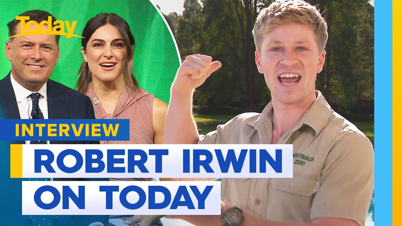 Robert Irwin catches up with Today | Today Show Australia