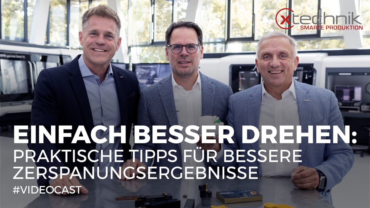 #Videocast: Einfach besser drehen &ndash; praktische Tipps von Walter f&uuml;r eine wirtschaftliche  Zerspanung