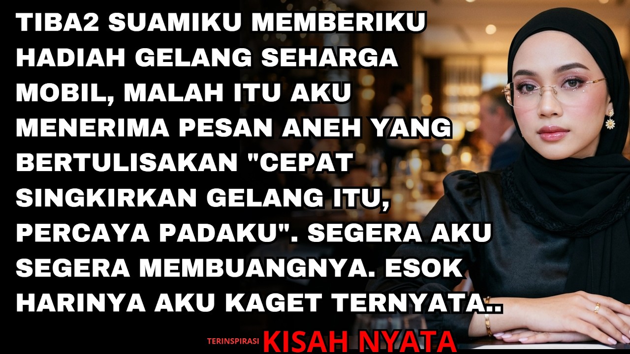 AKU DIBERI GELANG SEHARGA 700 JUTA OLEH SUAMI - TAPI BESOKNYA KU TERIMA PESAN RAHASIA TERNYATA SUAMI