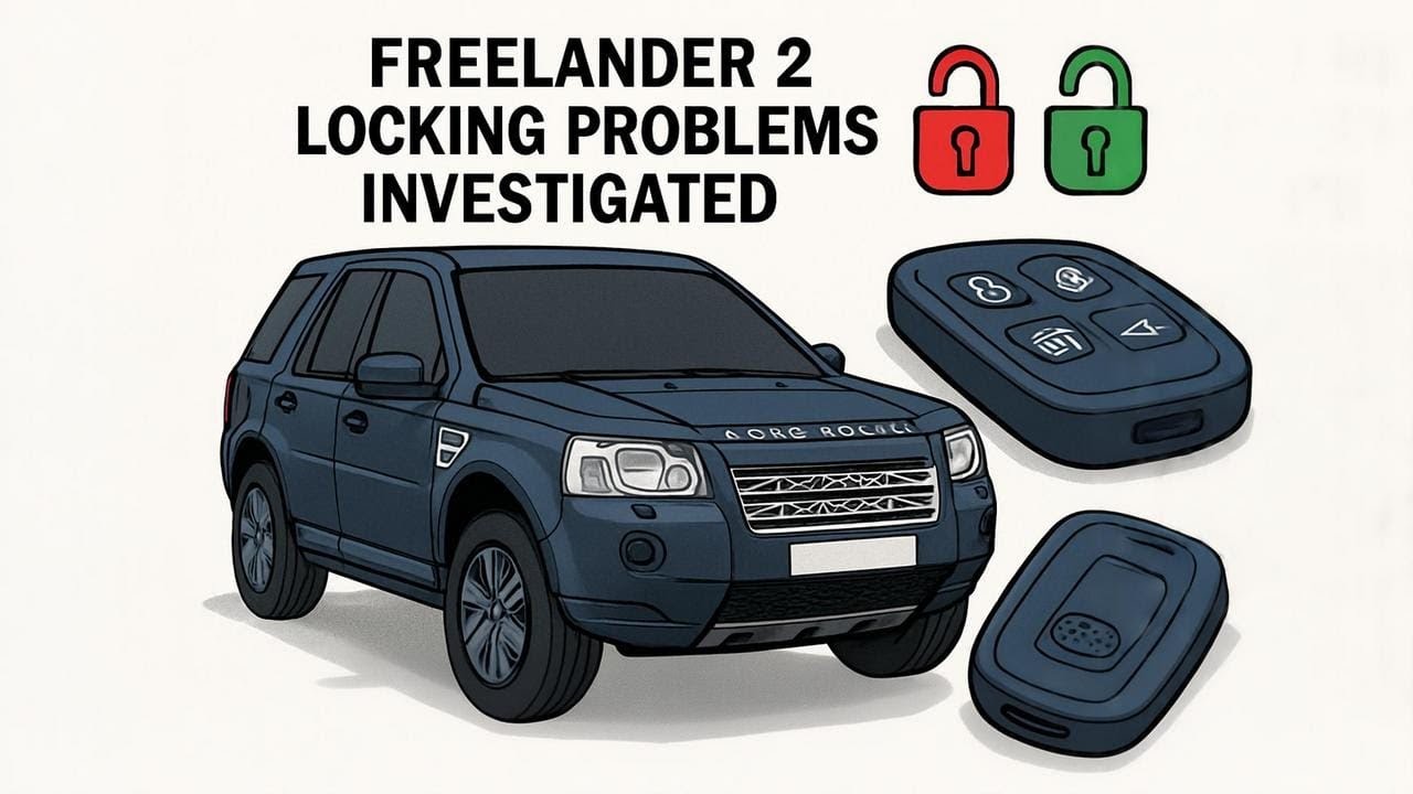 Настройки блокировки и разблокировки Land Rover Freelander 2 / проблемы / звуковые сигналы / инст...