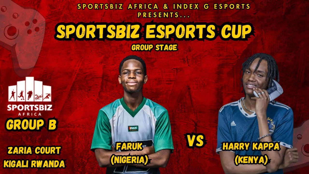 FARUK🇳🇬 vs HARRY KAPPA🇰🇪 - GROUP STAGE B: SPORTSBIZ AFRICA ESPORTS CUP #fc25 #esports 
