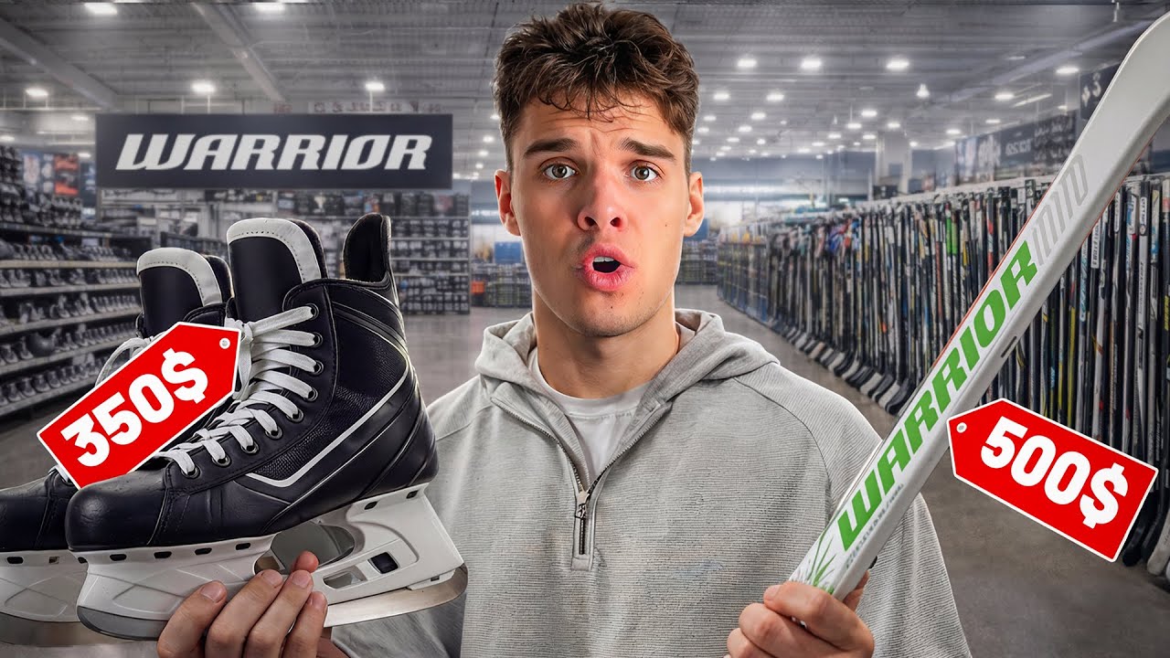 ILS ME TRANSFORMENT POUR MON MATCH DE HOCKEY (Warrior)