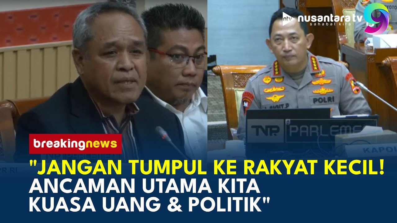 MENOHOK! DPR Benny Harman SINDIR KERAS Kinerja Polri: Jangan Tumpul ke Rakyat Kecil! | BREAKING NEWS