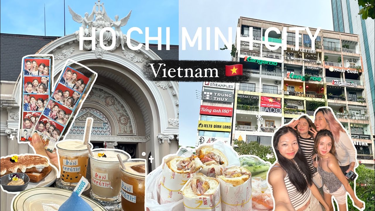 Vietnam Vlog | travel with friends in Vietnam, shopping in Ho Chi Minh 🇻🇳 | myminuster
